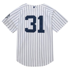 White Ichiro Suzuki New York Yankees Mitchell & Ness 2014 Cooperstown Collection Authentic Throwback Jersey