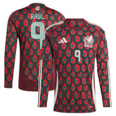 Raul Jimenez Mexico National Team 2024 Home Replica Player Long Sleeve Jersey