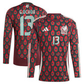 Guillermo Ochoa Mexico National Team 2024 Home Replica Player Long Sleeve Jersey