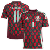 Santiago Giménez Mexico National Team Youth 2024 Home Replica Player Jersey