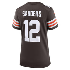 Shedeur Sanders Women's 2025 NFL Draft Game Jersey - Cleveland Browns Jerseys