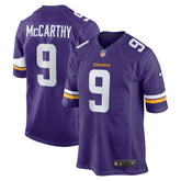 J.J. McCarthy Player Game Jersey - Minnesota Vikings Jerseys