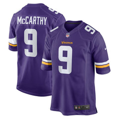 J.J. McCarthy Player Game Jersey - Minnesota Vikings Jerseys