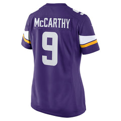 J.J. McCarthy Women's Player Game Jersey - Minnesota Vikings Jerseys