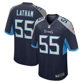 JC Latham Player Game Jersey - Tennessee Titans Jerseys