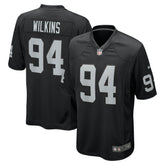 Christian Wilkins Team Game Jersey - Las Vegas Raiders Jerseys