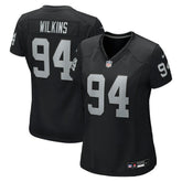 Christian Wilkins Women's Team Game Jersey - Las Vegas Raiders Jerseys
