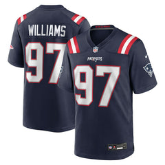 Milton Williams Game Player Jersey - New England Patriots Jerseys