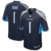 Cameron Ward 2025 NFL Draft First Round Pick Alternate Game Jersey - Tennessee Titans Jerseys