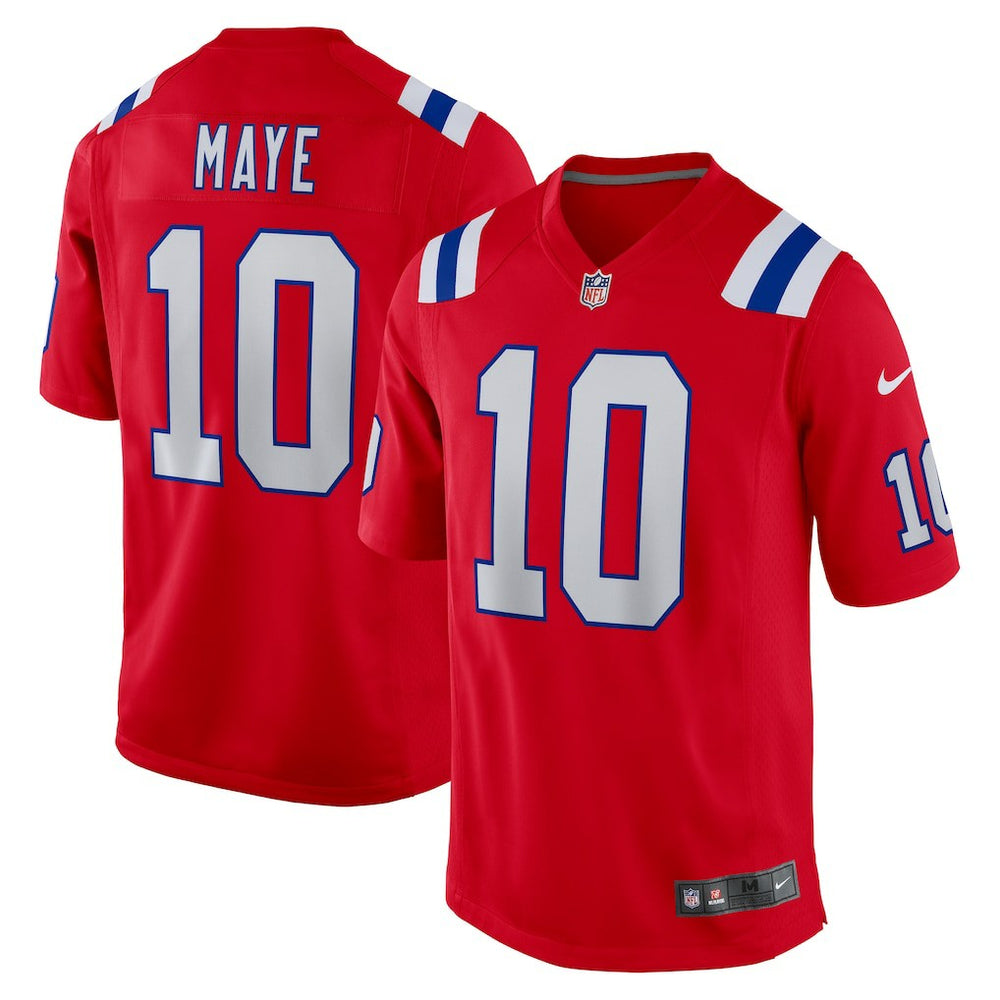 Drake Maye Player Game Jersey - New England Patriots Jerseys