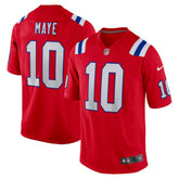 Drake Maye Player Game Jersey - New England Patriots Jerseys