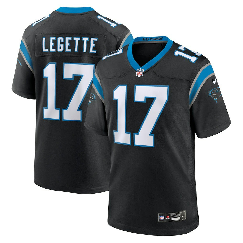 Xavier Legette 2024 NFL First Round Pick Game Player Jersey - Carolina Panthers Jerseys