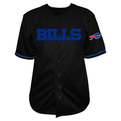 Josh Allen Big & Tall Baseball Button-Up Shirt - Buffalo Bills