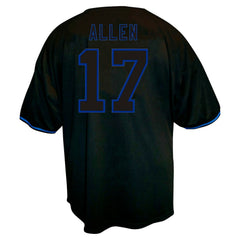 Josh Allen Big & Tall Baseball Button-Up Shirt - Buffalo Bills