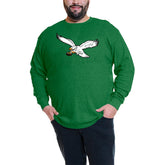 Jalen Hurts Big & Tall Thermal Waffle Long Sleeve T-Shirt - Philadelphia Eagles T-shirts