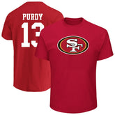 Brock Purdy Big & Tall Player Name & Number T-Shirt - San Francisco 49ers T-shirts