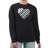 Black Chicago White Sox G-III 4Her by Carl Banks Women's Heart Logo Fleece Pullover Sweatshirt
