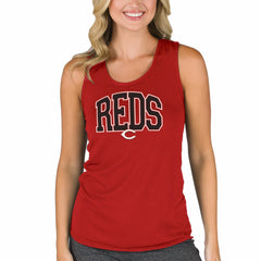 Red Cincinnati Reds Concepts Sport Women's Marathon Racerback Tank Top