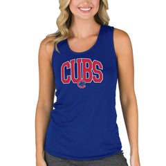 Royal Chicago Cubs Concepts Sport Women's Marathon Racerback Tank Top