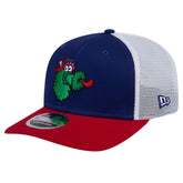 Royal Philadelphia Phillies New Era Phanatic 9SEVENTY Trucker Snapback Hat