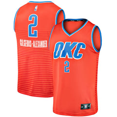 Fanatics Shai Gilgeous-Alexander Oklahoma City Thunder Fast Break Player Jersey