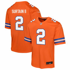 Patrick Surtain II Youth Game Jersey - Denver Broncos Jerseys