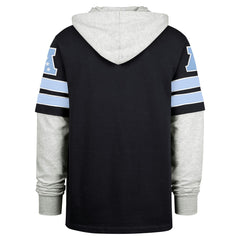 '47 Double Header Blitz Cornerback Pullover Hoodie - Tennessee Titans Hoodies