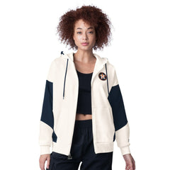 White Houston Astros Starter Women's Scrimmage Full-Zip Hoodie