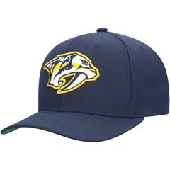 NHL Nashville Predators Mitchell & Ness Core Team Ground Pro Adjustable Hat