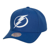 NHL Tampa Bay Lightning Mitchell & Ness Core Team Ground Pro Adjustable Hat