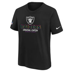 Youth 2024 NFL Crucial Catch T-Shirt - Las Vegas Raiders T-shirts