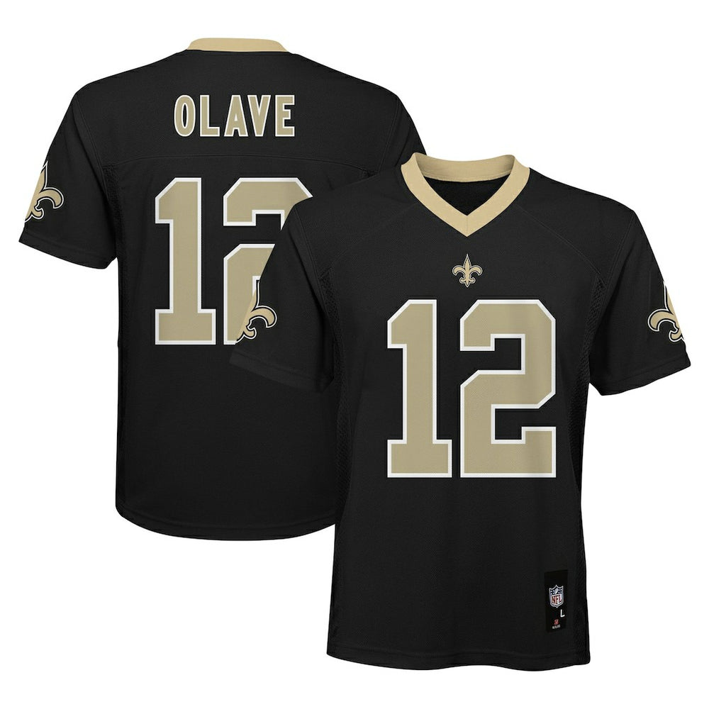 Chris Olave Youth Replica Player Jersey - New Orleans Saints Jerseys