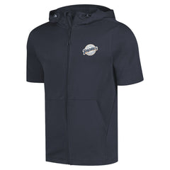 Navy San Diego Padres Levelwear Recruit Short Sleeve Full-Zip Hoodie