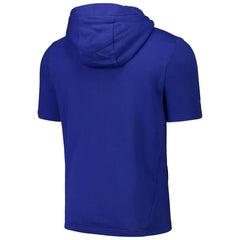 Royal New York Mets Levelwear Recruit Short Sleeve Full-Zip Hoodie