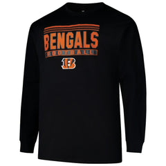 Profile Big & Tall Pop Long Sleeve T-Shirt - Cincinnati Bengals T-shirts