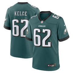 Jason Kelce Team Game Jersey - Philadelphia Eagles Jerseys