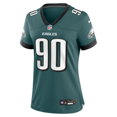 Jordan Davis Women's Team Game Jersey - Philadelphia Eagles Jerseys