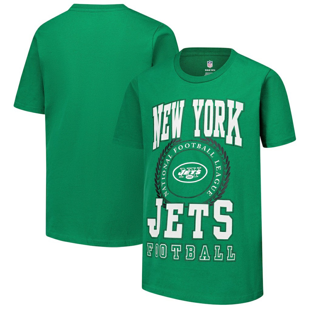 Youth Stitched Up Retro Logo T-Shirt - New York Jets T-shirts