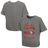 Women's Mineral Wash Short Sleeve Top - San Francisco 49ers Tops