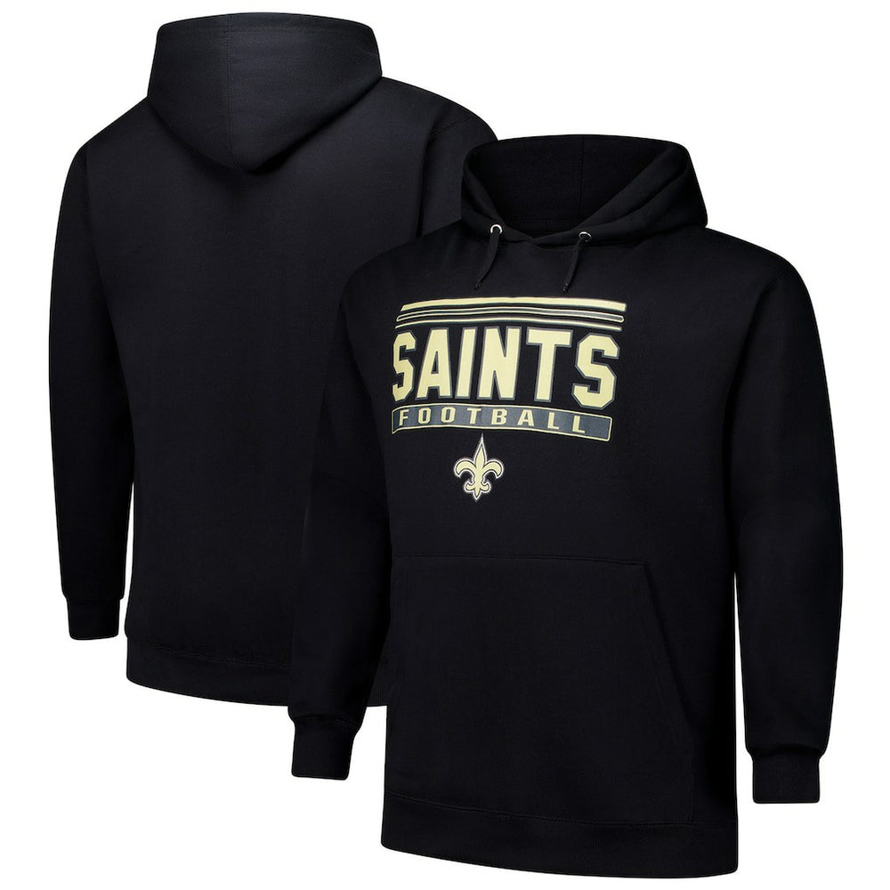 Big & Tall Pop Pullover Hoodie - New Orleans Saints Hoodies