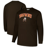 Big & Tall Throwback Thermal Long Sleeve T-Shirt - Cleveland Browns T-shirts