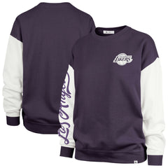 47 brand Los Angeles Lakers '47 Women's Plus Size Oversized Rise Andie Pullover Sweatshirt