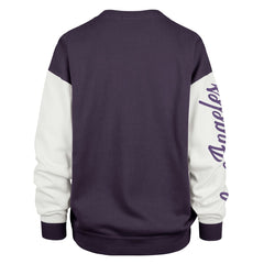 47 brand Los Angeles Lakers '47 Women's Plus Size Oversized Rise Andie Pullover Sweatshirt