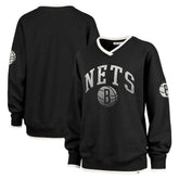 47 brand Brooklyn Nets '47 Women's Rise Wax Pack Daze '80s Oversize Pullover Sweatshirt