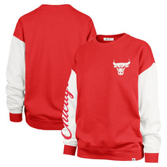 47 brand Chicago Bulls '47 Women's Rise Andie Oversized Pullover Sweatshirt