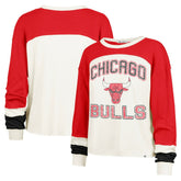 47 brand Chicago Bulls '47 Women's Curve Raglan Long Sleeve T-Shirt sale