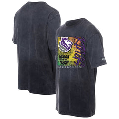 New Era Sacramento Kings Distressed Sport Classics Enzyme Washed T-Shirt