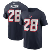 Joe Mixon Player Name & Number T-Shirt - Houston Texans T-shirts