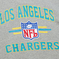 All Over 4.0 Vintage Logo Pullover Sweatshirt - Los Angeles Chargers Pullover