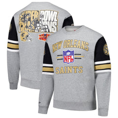 All Over 4.0 Vintage Logo Pullover Sweatshirt - New Orleans Saints Pullover